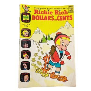 Harvey Comics Richie Rich Dollars & Cents April 1967 #18, Silver Age Comic Book
